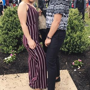 Striped Cami Jumpsuit